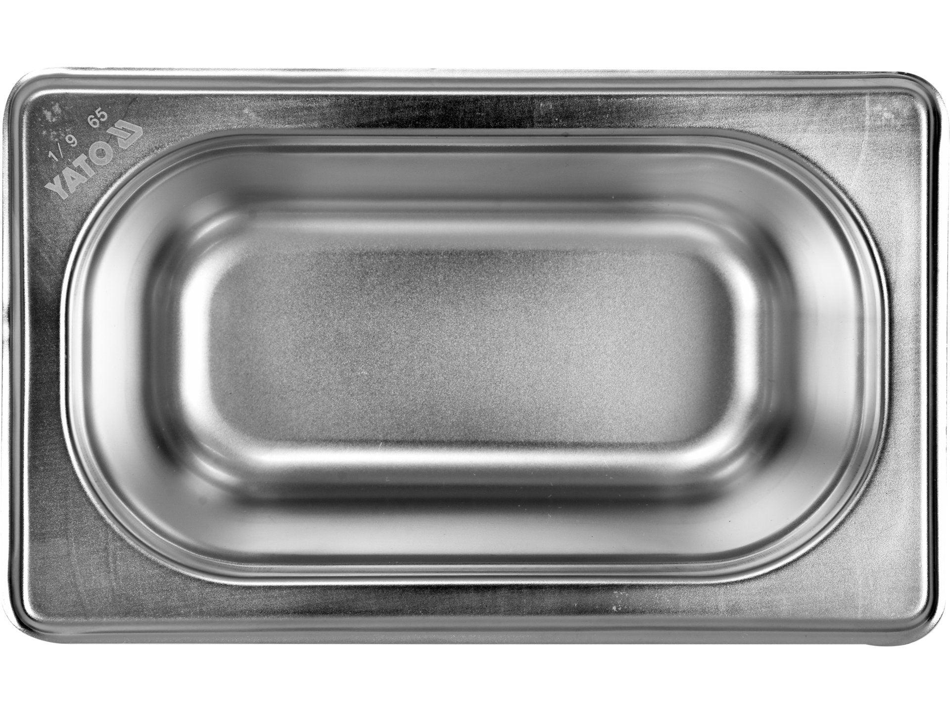 RECIPIENT GN1/9, OȚEL INOXIDABIL, 65MM, 0.55L YATO YG-00295
