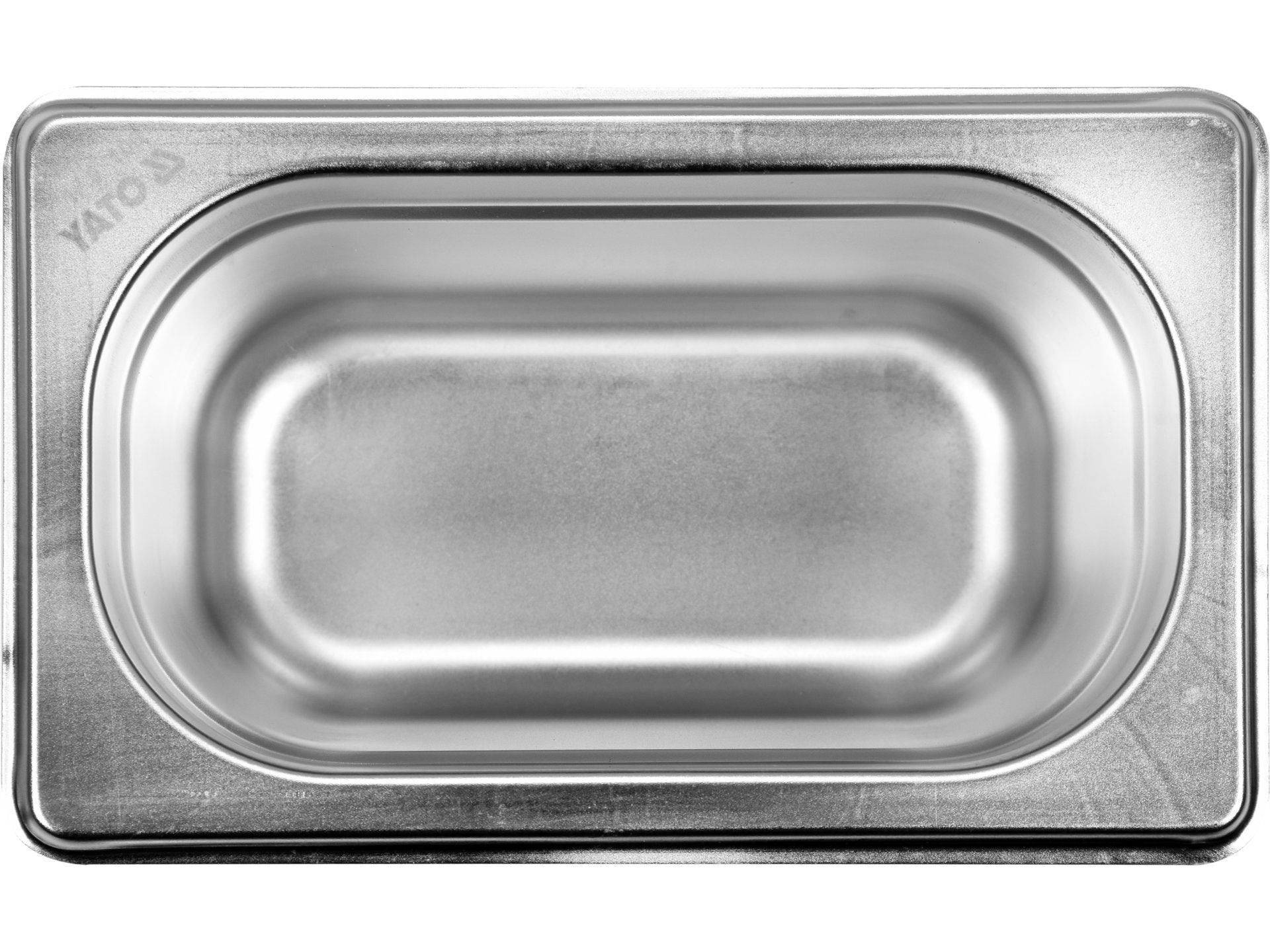 RECIPIENT GN1/9, OȚEL INOXIDABIL, 100MM, 0.9L YATO YG-00296