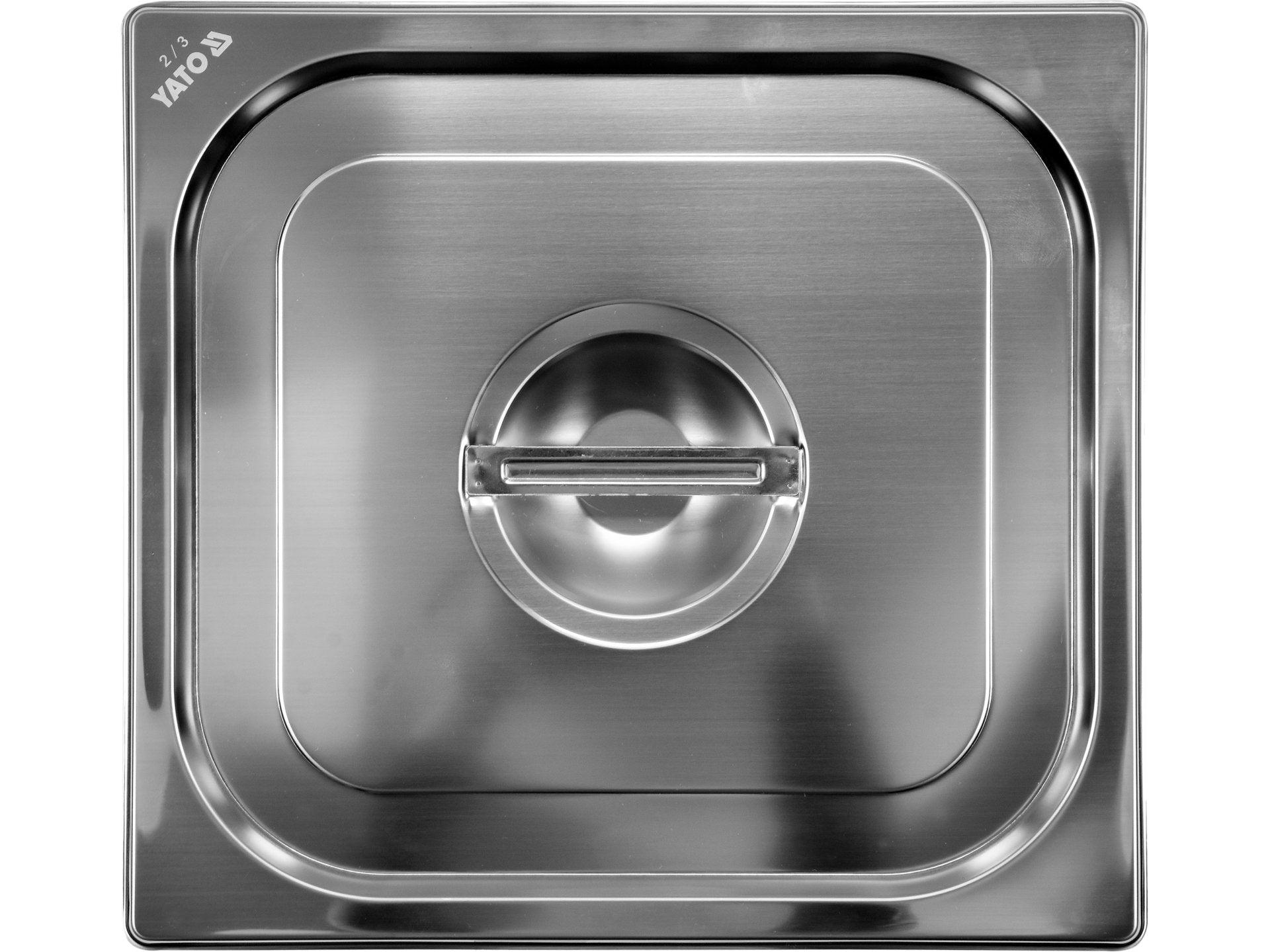 CAPAC RECIPIENT GN2/3, OȚEL INOXIDABIL YATO YG-00377