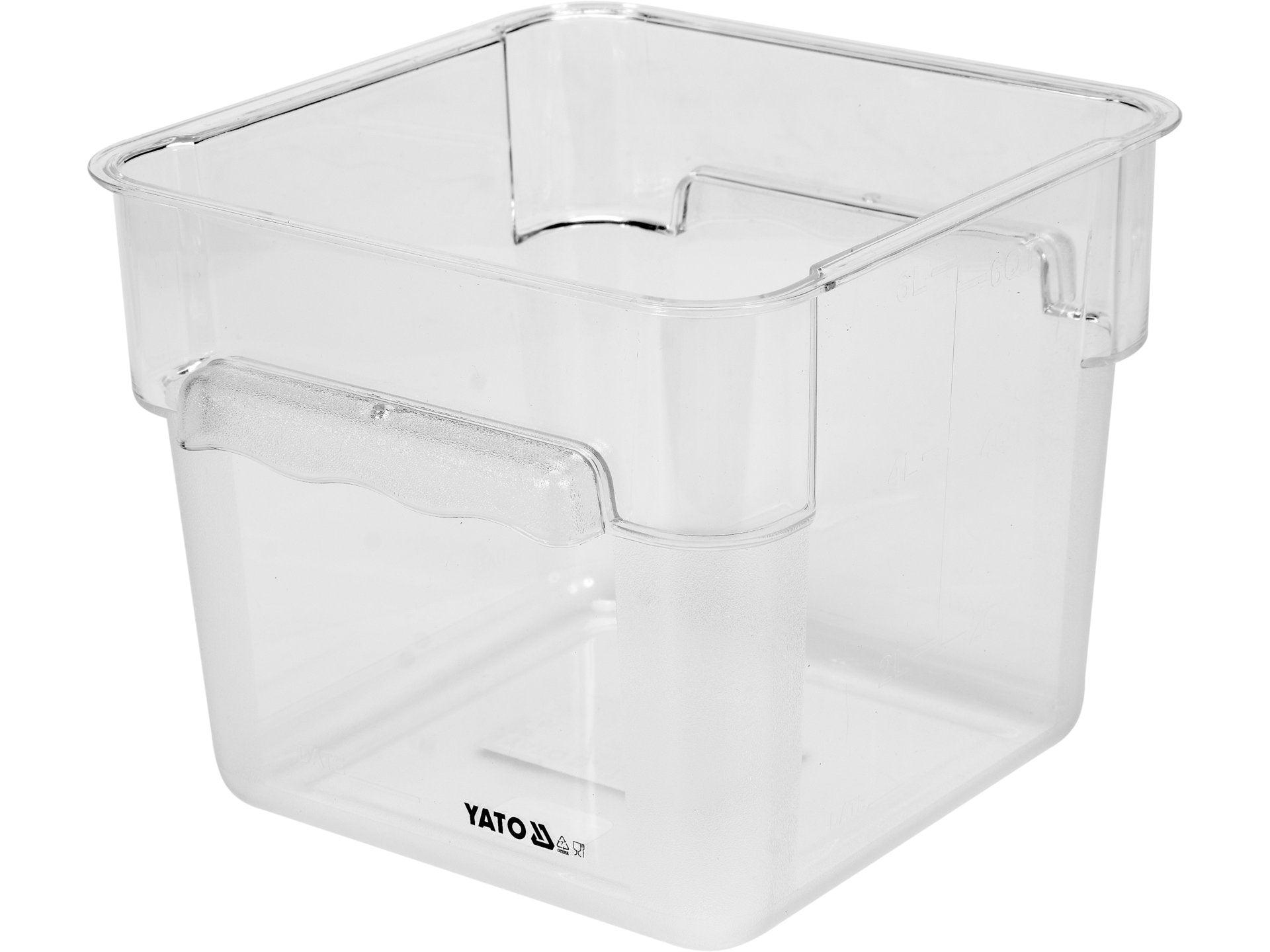 CASEROLĂ POLICARBONAT 6L YATO YG-00522