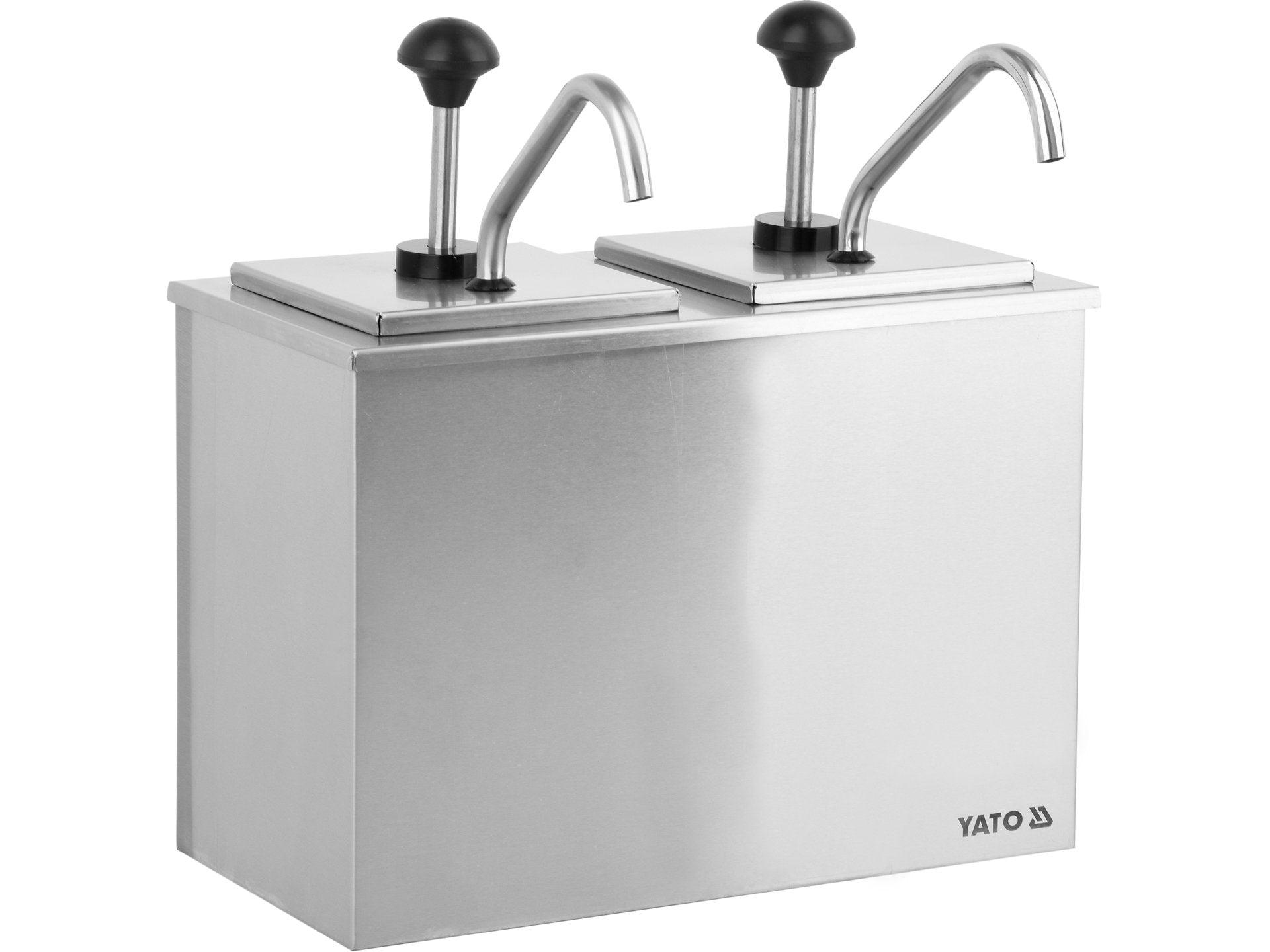 DISPENSER CU DOZATOR PENTRU SOS DUBLU 2X3L YATO YG-00558
