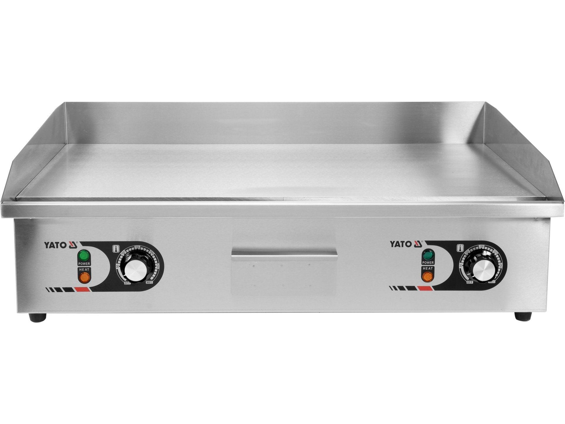 GRĂTAR ELECTRIC CU SUPRAFAȚĂ NETEDĂ, 2X2.2KW, 735X420MM YATO YG-04588