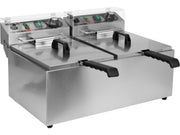 FRITEUZĂ DUBLĂ 2X8L, 2X3.3KW YATO YG-04623