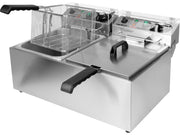 FRITEUZĂ DUBLĂ 2X8L, 2X3.3KW YATO YG-04623