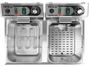 FRITEUZĂ DUBLĂ 2X8L, 2X3.3KW YATO YG-04623