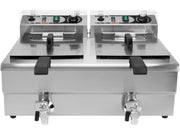 FRITEUZĂ CU VALVĂ 2X12L YATO YG-04634