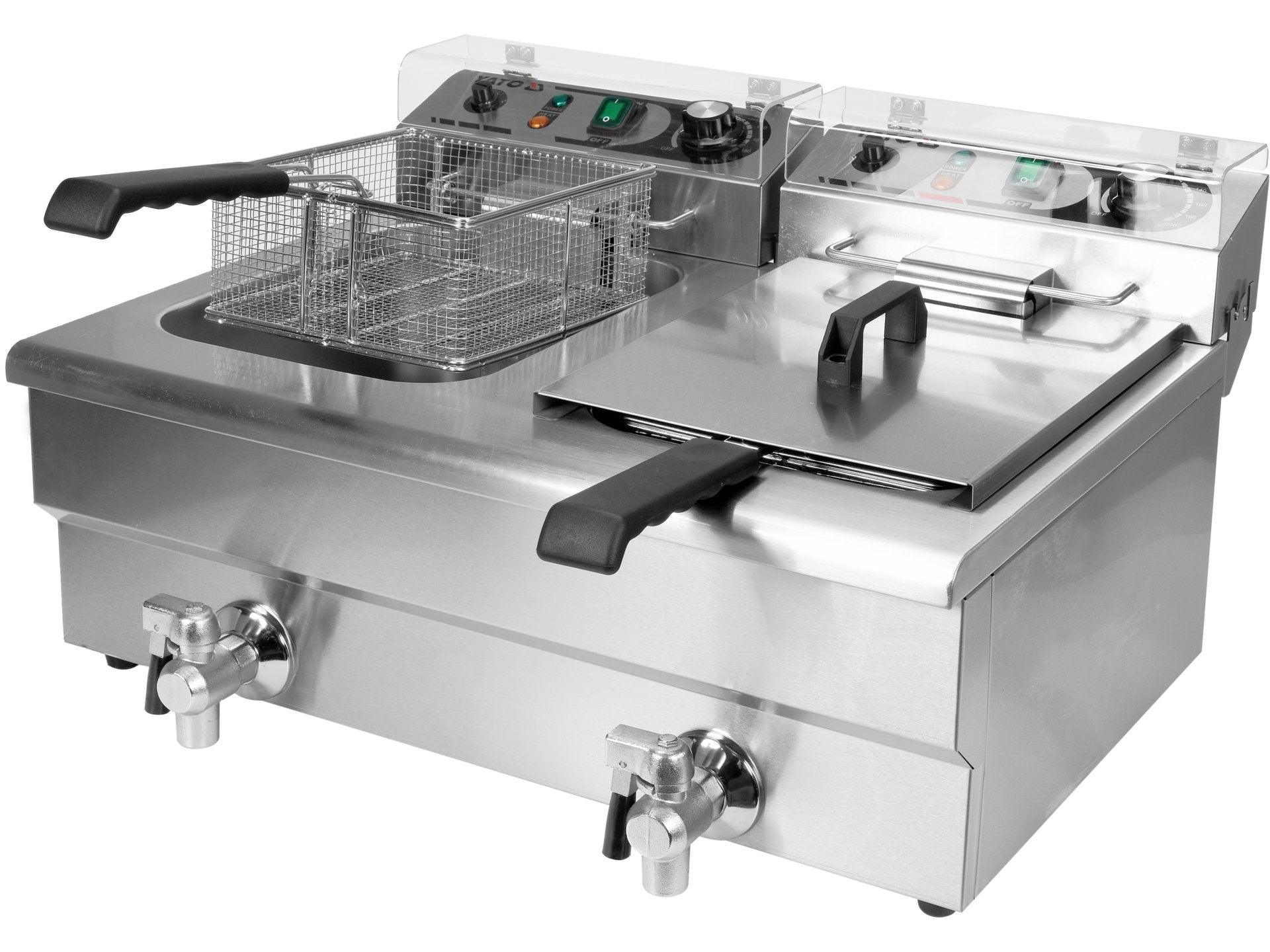 FRITEUZĂ CU VALVĂ 2X12L YATO YG-04634