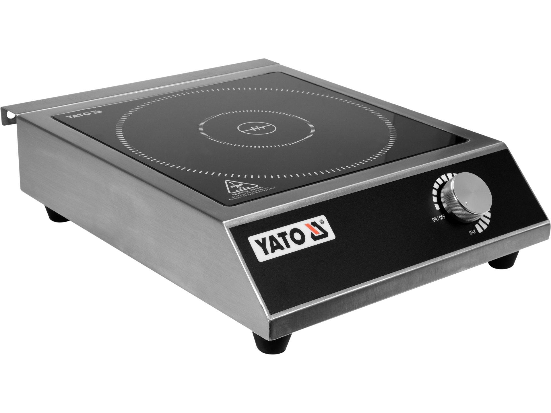 PLITĂ CU INDUCȚIE 3500W, REGLARE MANUALĂ YATO YG-04700