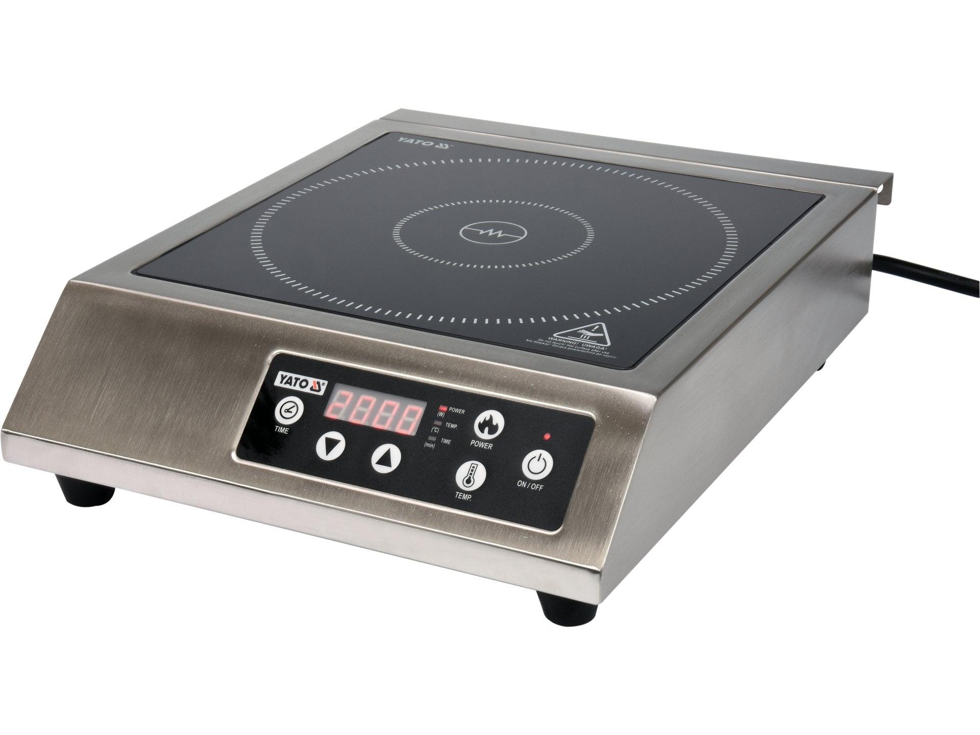 PLITĂ CU INDUCȚIE 3500W, REGLARE DIGITALĂ YATO YG-04701