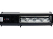 VITRINĂ FIRGORIFICĂ 4X1/3GN, 117,7X42X26,5CM YATO YG-05000