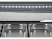VITRINĂ FIRGORIFICĂ 6X1/3 GN, 153X42X26,5CM YATO YG-05002