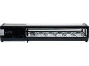 VITRINĂ FIRGORIFICĂ 6X1/3 GN, 153X42X26,5CM YATO YG-05002