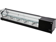 VITRINĂ FIRGORIFICĂ 5X1/2GN, 175X39X37CM YATO YG-05007