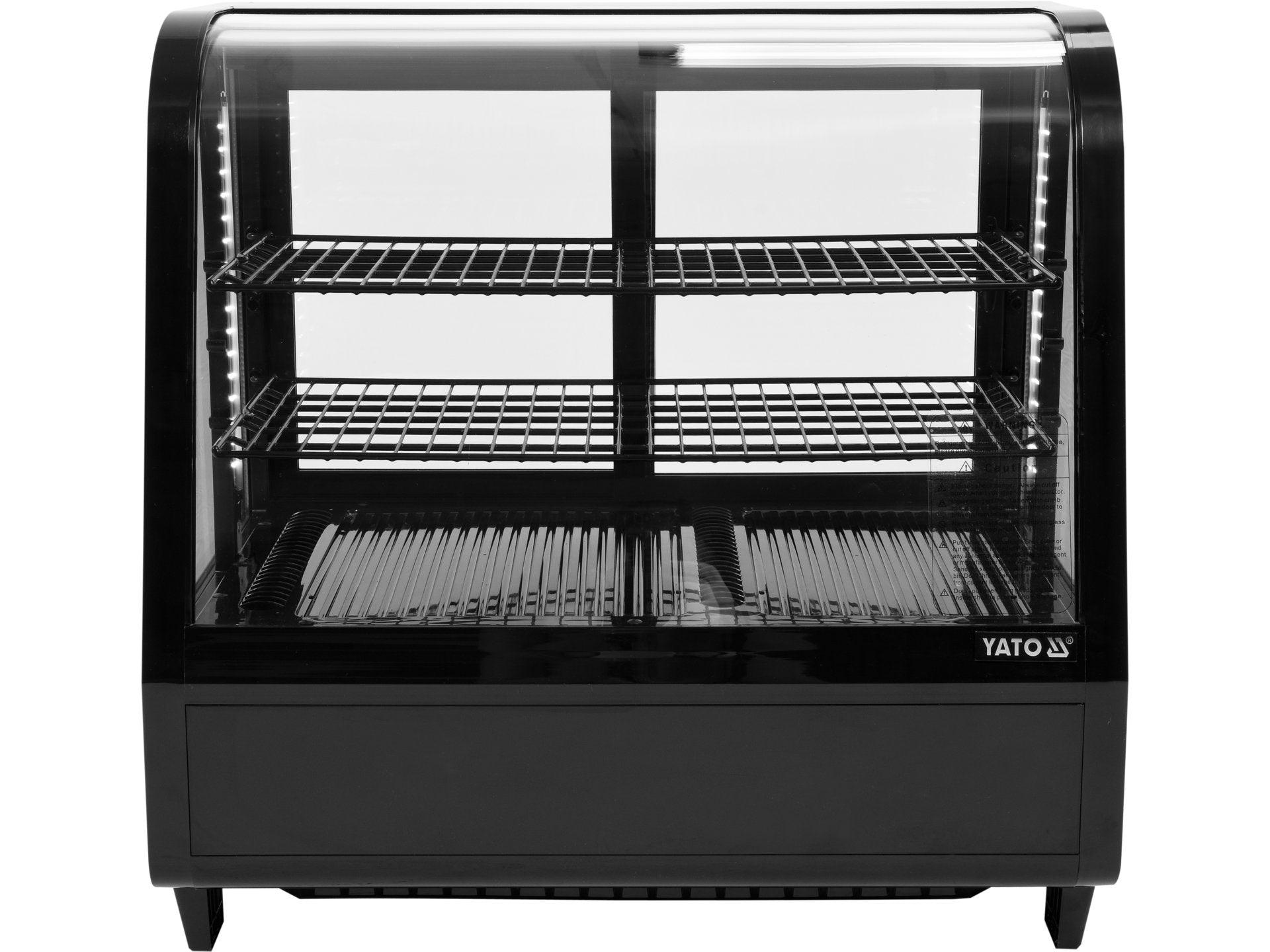VITRINĂ FIRGORIFICĂ DE PREZENTARE, 100L 68X45X67CM - NEGRU YATO YG-05020