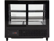 VITRINĂ FIRGORIFICĂ DE PREZENTARE, 100L 68X45X67CM - NEGRU YATO YG-05020