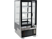 VITRINĂ FIRGORIFICĂ CU REFRIGERARE 300L - NEGRU YATO YG-05040