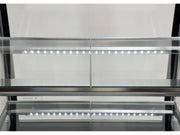 VITRINĂ FIRGORIFICĂ CU REFRIGERARE 300L - NEGRU YATO YG-05040
