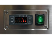 VITRINĂ FIRGORIFICĂ CU REFRIGERARE 400L - NEGRU YATO YG-05045