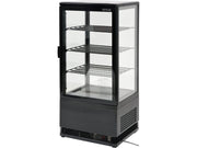 VITRINĂ FIRGORIFICĂ 78L 42X38X96CM - NEGRU YATO YG-05056