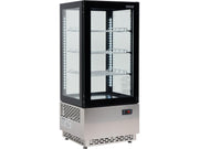 VITRINĂ FIRGORIFICĂ PRĂJITURI, 78L, 43X39X98CM - NEGRU YATO YG-05060