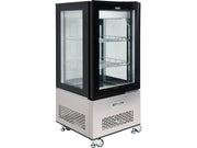 VITRINĂ FIRGORIFICĂ PRĂJITURI, 270L, 65X65X150CM YATO YG-05064