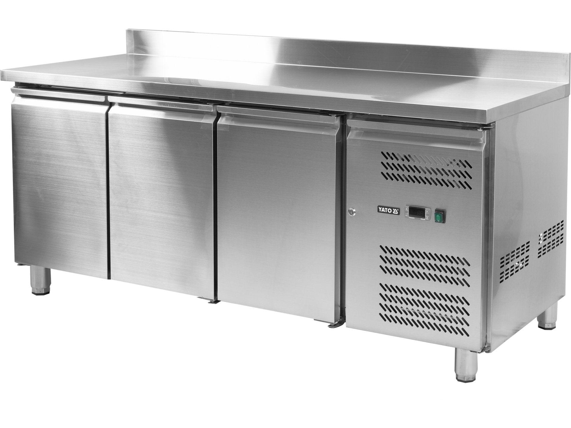 MASĂ CONGELARE, 417L, 1795X700X950MM, 3 UȘI YATO YG-05256