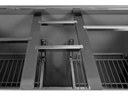 MASĂ RECE PENTRU SALATE, 2 UȘI ȘI CAPAC, 240L YATO YG-05262