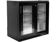 VITRINĂ PENTRU STICLE, 2 USI CULISABILE, 200W, 227L, 920X515X905MM YATO YG-05356