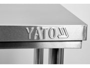 MASĂ DE LUCRU 800×600×H850MM CU SPAȚIU DE DEPOZITARE YATO YG-09000
