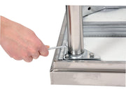 MASĂ DE LUCRU 800×600×H850MM CU SPAȚIU DE DEPOZITARE YATO YG-09000