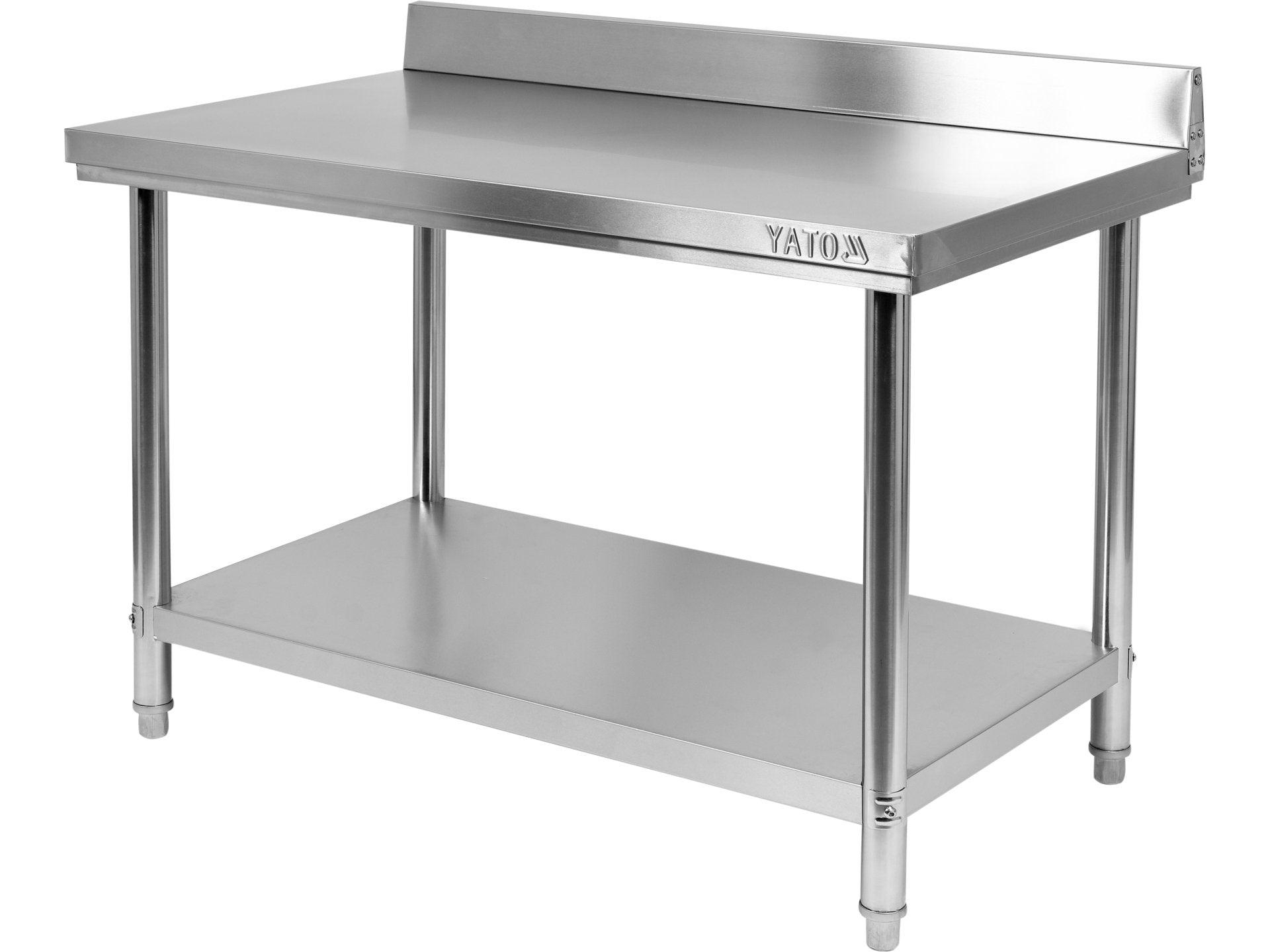 MASĂ DE LUCRU 1000X600XH850+100MM CU SPAȚIU DE DEPOZITARE ȘI TĂBLIE YATO YG-09021