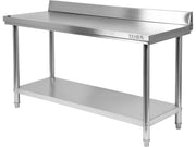 MASĂ DE LUCRU 1500X600XH850+100MM CU SPAȚIU DE DEPOZITARE ȘI TĂBLIE YATO YG-09024