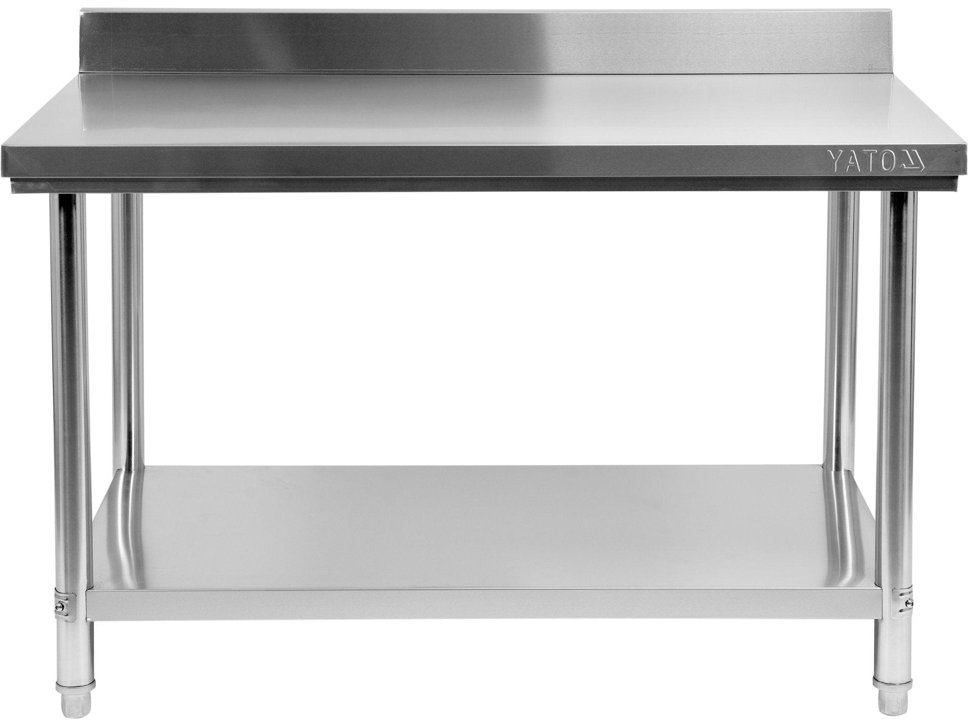 MASĂ DE LUCRU 1600X700XH850+100MM CU SPAȚIU DE DEPOZITARE ȘI TĂBLIE YATO YG-09035