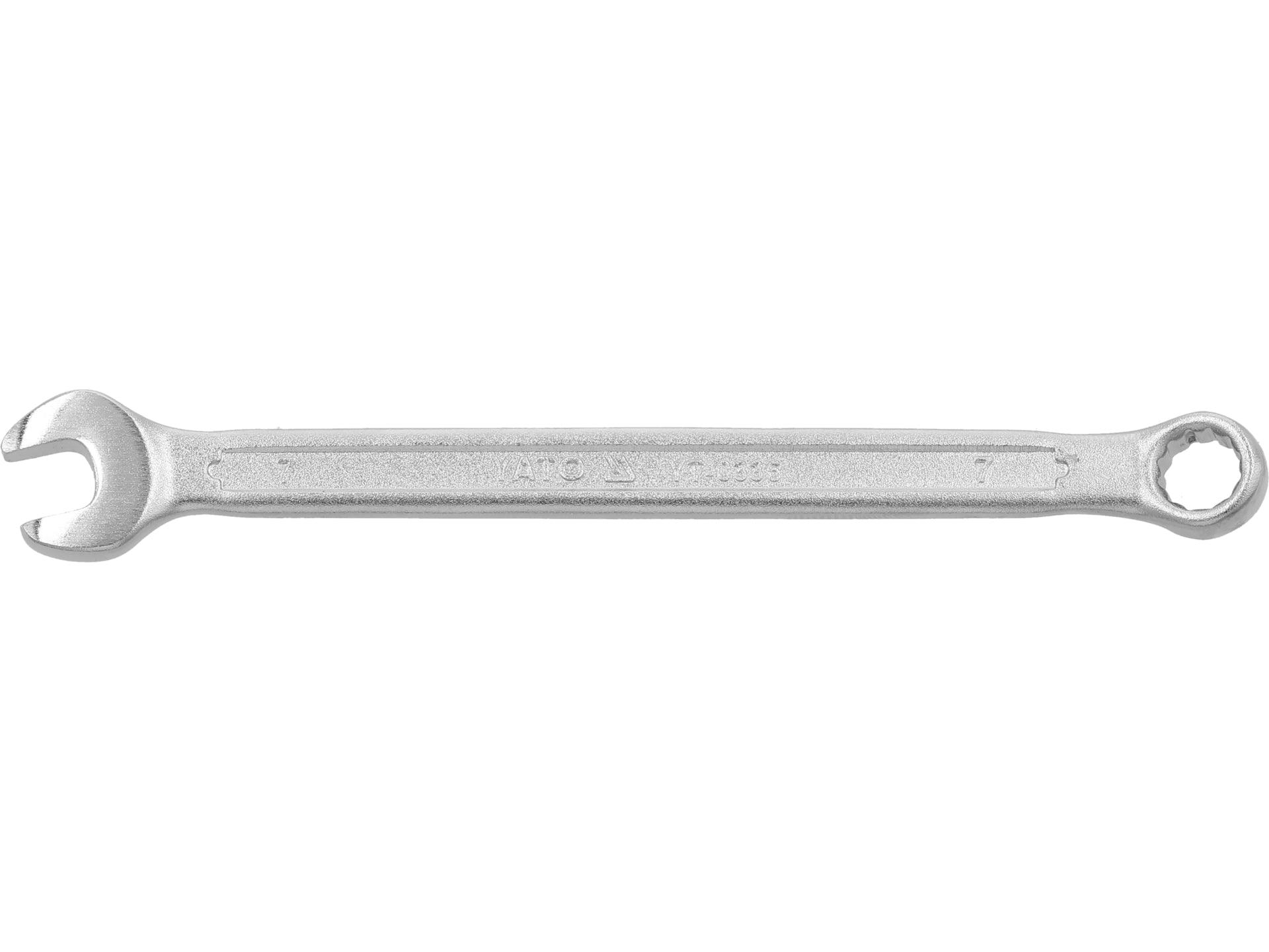 CHEIE COMBINATĂ SATINATĂ 7MM YATO YT-0336