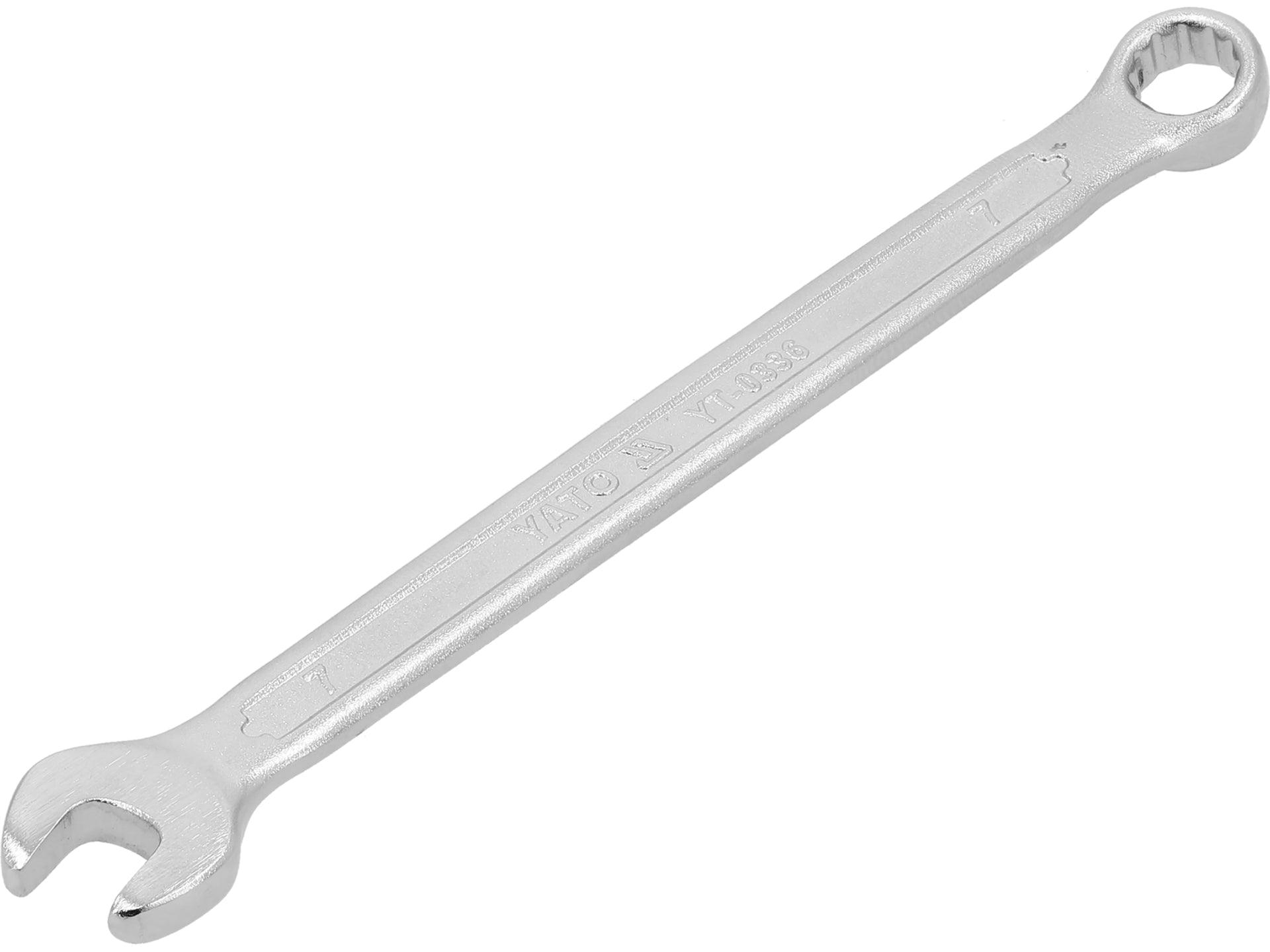 CHEIE COMBINATĂ SATINATĂ 7MM YATO YT-0336
