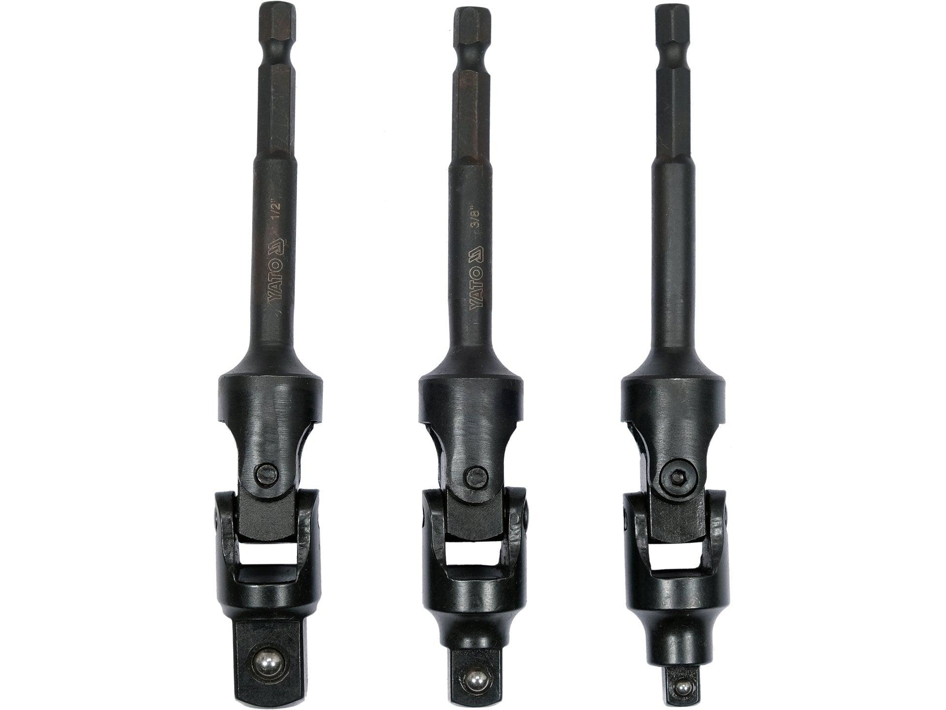 SET DE ADAPTOARE CARDANICE 3BUC YATO YT-04641