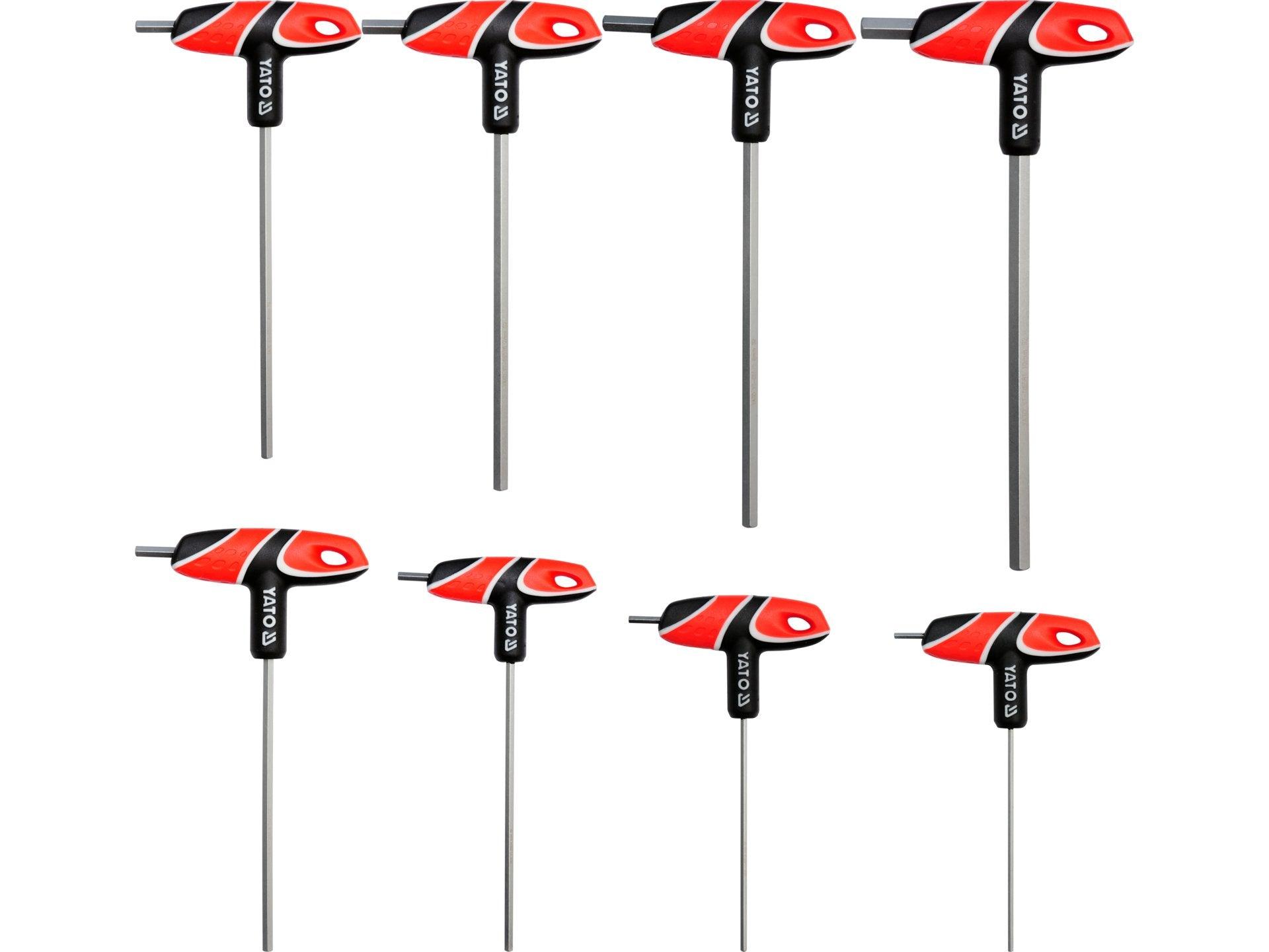 SET IMBUS MÂNER TIP ''T'', 8 BUC YATO YT-05583