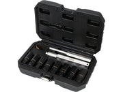 SET TUBULARE PENTRU INDEPĂRTAREA ȘURUBURILOR DETERIORATE, 10 PIESE YATO YT-060302