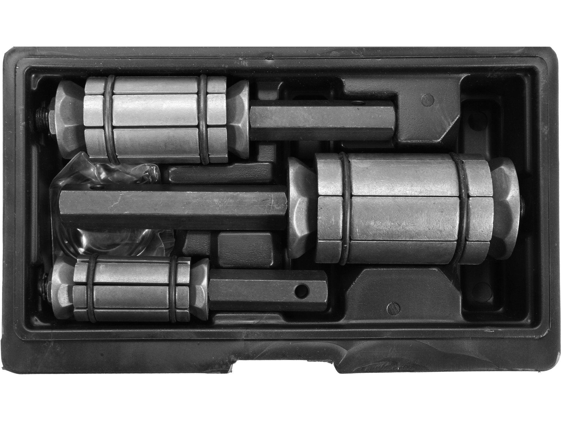 SET AJUSTARE ȚEVI ESAPAMENT, 29-42/38- 62/54-89MM YATO YT-06166