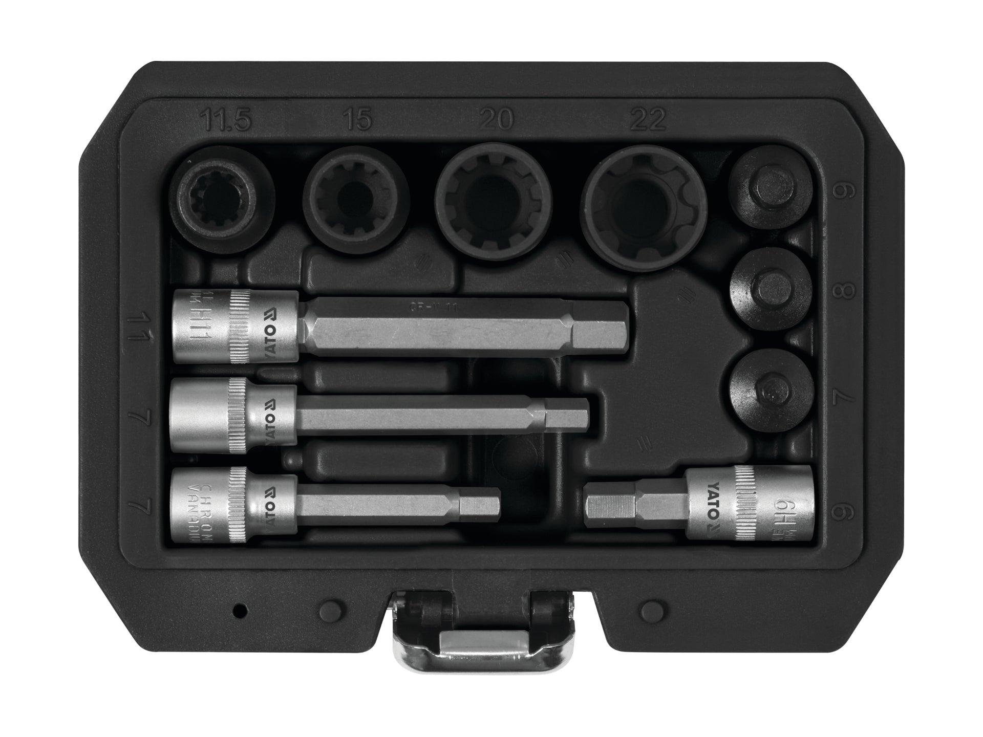 KIT DEMONTARE ETRIER, 1/2'', 3/8'' YATO YT-06808