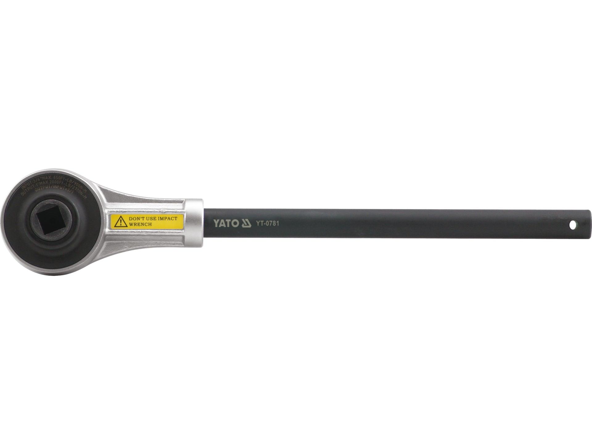 ANTRENOR CU MULTIPLICATOR FORȚĂ 3/4''-1 YATO YT-0781