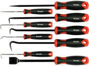 SET CÂRLIGE ȘI RACLETE PENTRU EXTRAS GARNITURI, 9 PIESE YATO YT-08426