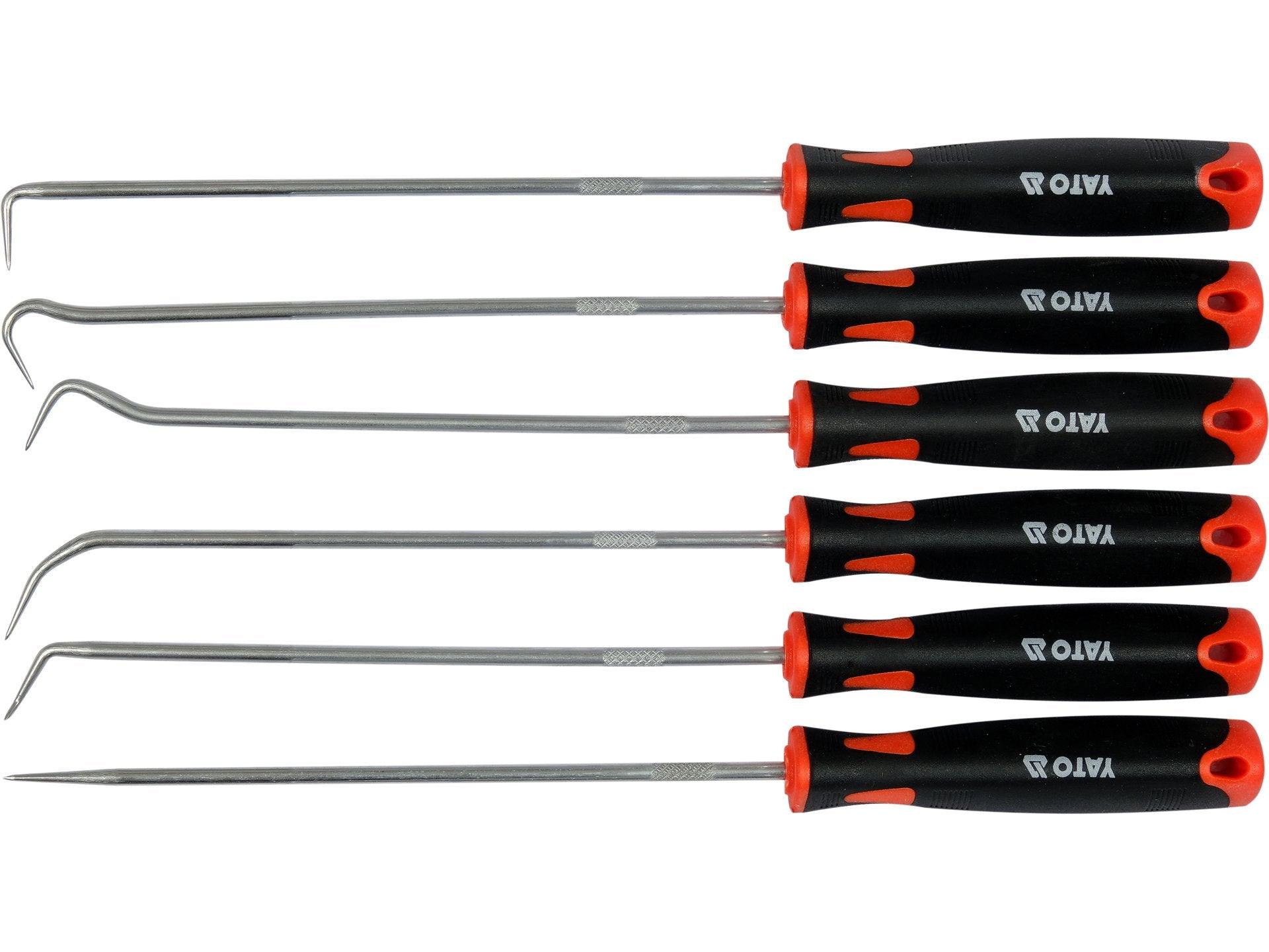 SET CÂRLIGE PENTRU EXTRAS GARNITURI, 6 PIESE YATO YT-08428