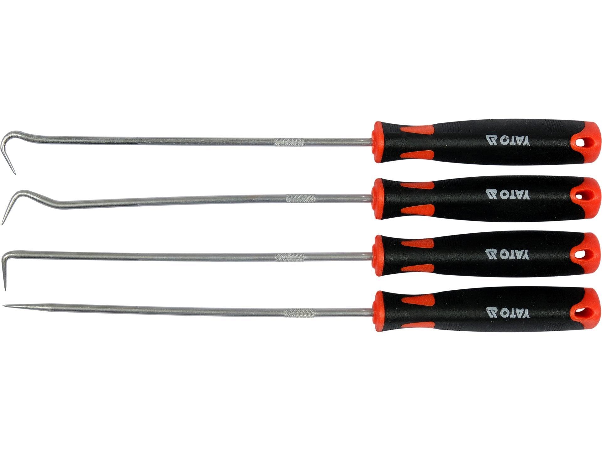 SET CÂRLIGE PENTRU EXTRAS GARNITURI, 4 PIESE YATO YT-08429