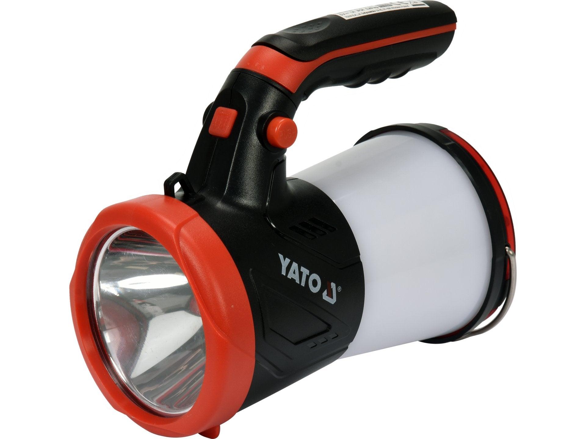 LANTERNĂ 3 ÎN 1, CU ACUMULATOR, 530LM, 3.7V YATO YT-08579