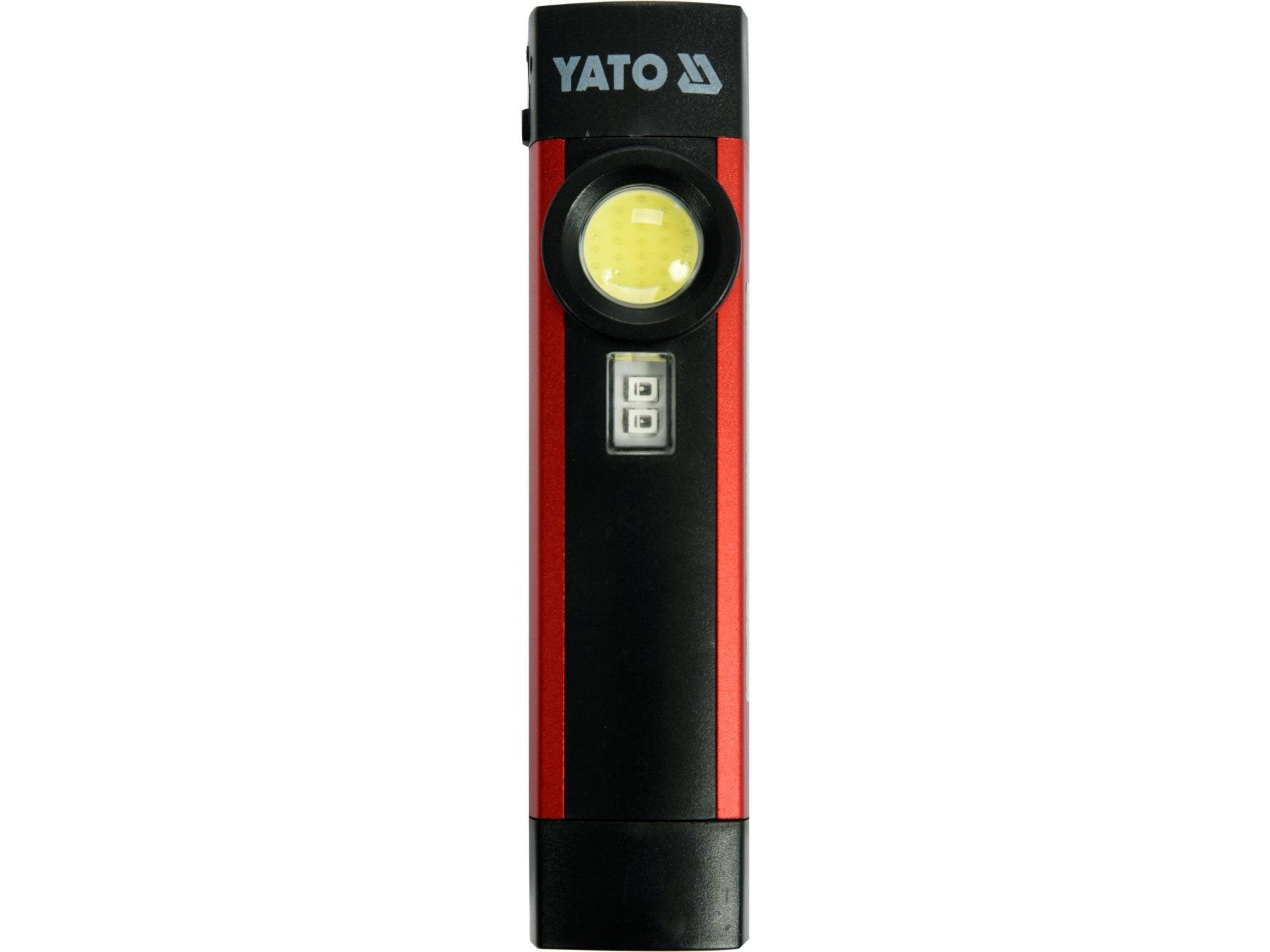 LANTERNĂ CU ACUMULATOR, 5W, COB 300LM + UV YATO YT-08580