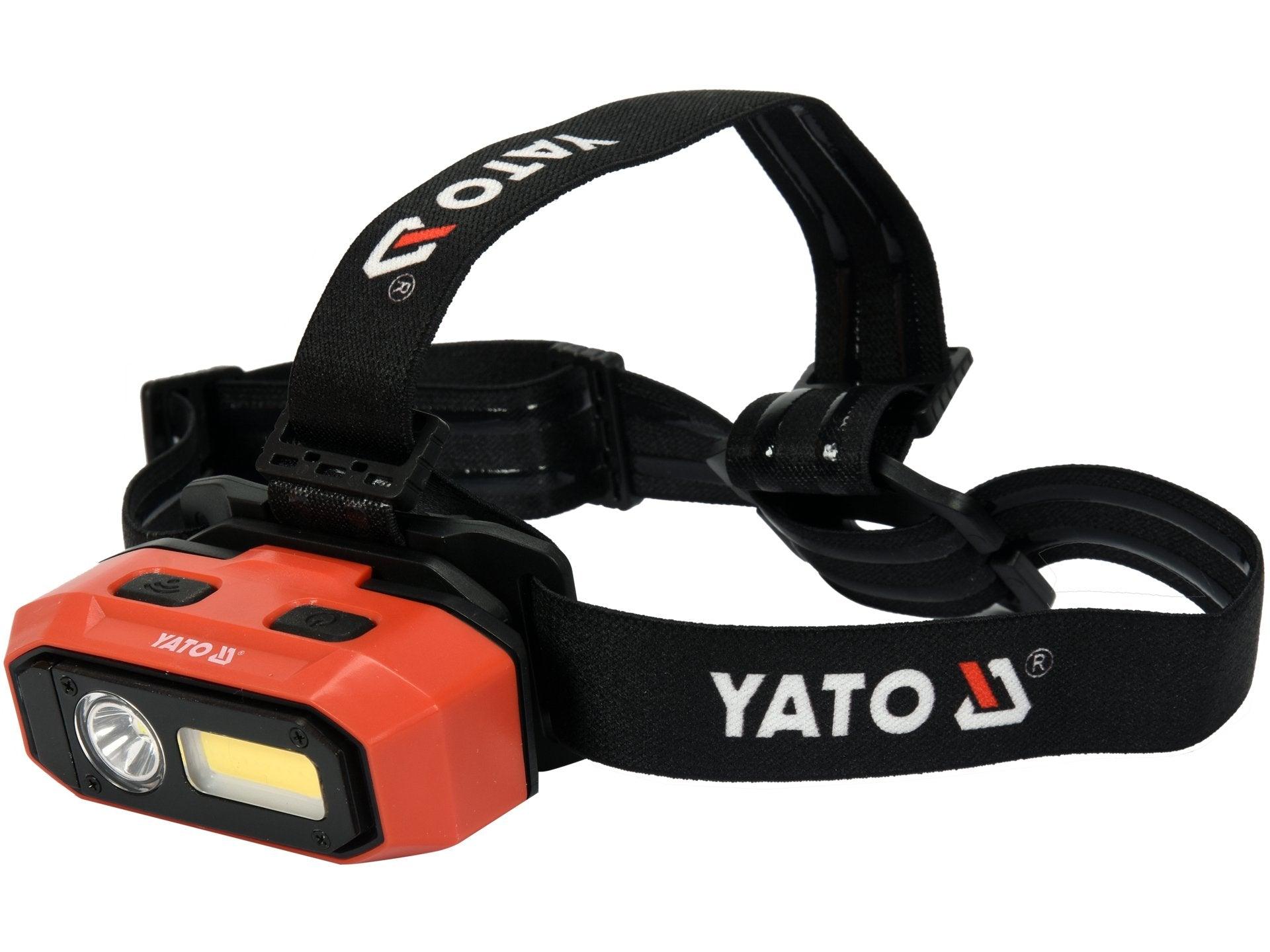 LANTERNĂ DE CAP CU ACUMULATOR, 800LM,3.7V, 2200MAH YATO YT-08594