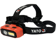 LANTERNĂ DE CAP CU ACUMULATOR, 800LM,3.7V, 2200MAH YATO YT-08594