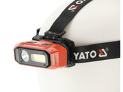 LANTERNĂ DE CAP CU ACUMULATOR, 800LM,3.7V, 2200MAH YATO YT-08594