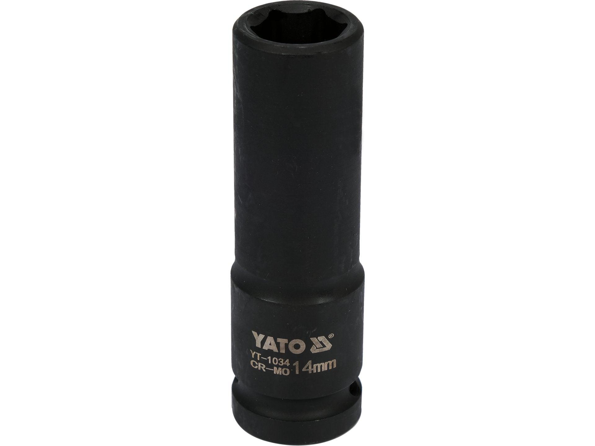 CHEIE TUBULARĂ DE IMPACT HEXAGONALĂ ADÂNCĂ 1/2''X14MM YATO YT-1034